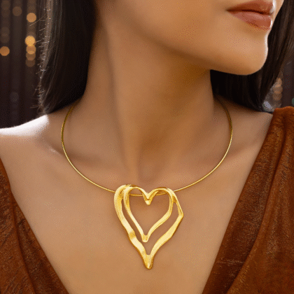 Fioré - Heart Necklace (Anti-Tarnish)