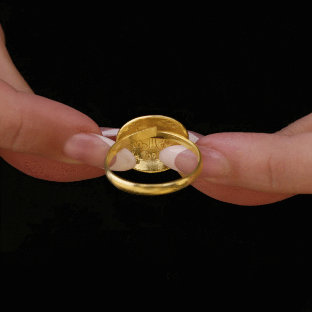Fioré - AD Round Ring (Adjustable Size & Anti-Tarnish) - Image 3