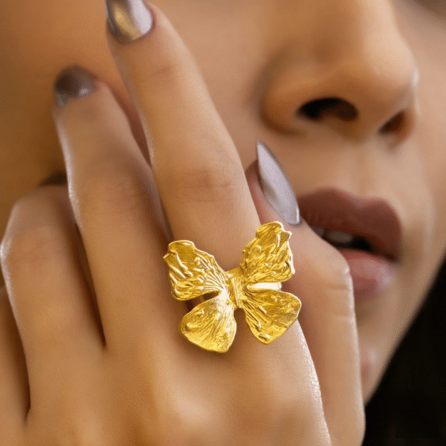 Fioré - Butterfly Ring (Adjustable Size & Anti-Tarnish)